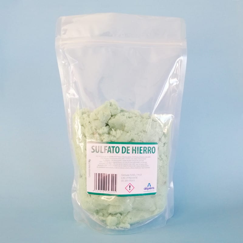 SULFATO DE HIERRO X 1 KG - Distribuidora Lasplaces