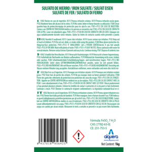 sulfato de hierro seguridad