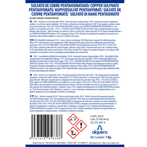 Sulfato de Cobre Seguridad química