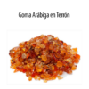 goma arábiga en terrón
