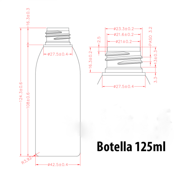 Botella con Tapón - Imagen 2