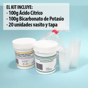 kit de experiências com foguetes químicos