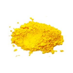 Colorant alimentaire jaune.