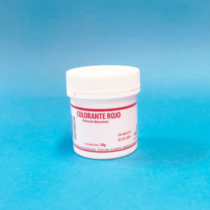 colorante rojo