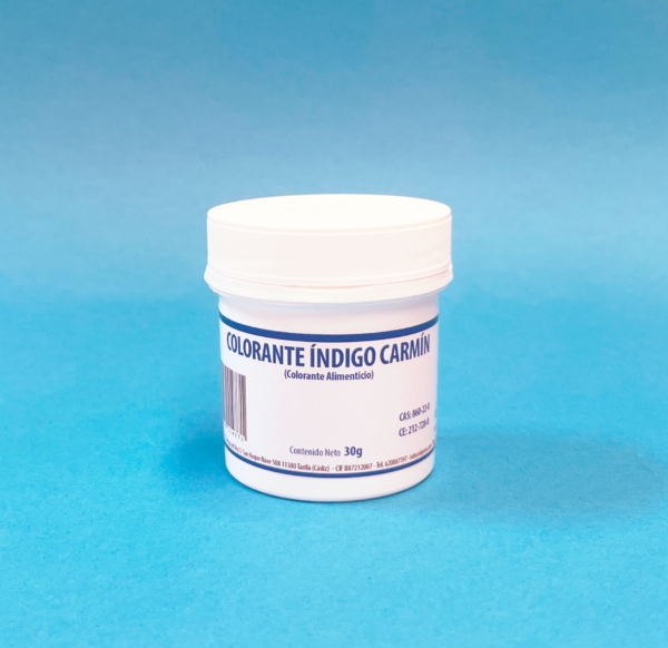 colorant indigo carmin