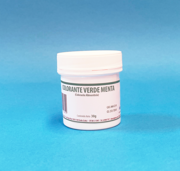 colorant vert menthe