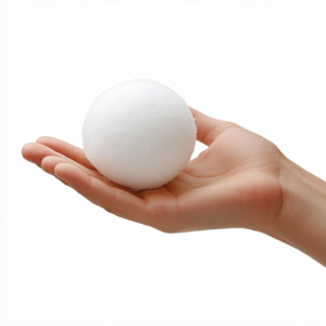 bola de nieve tamaño